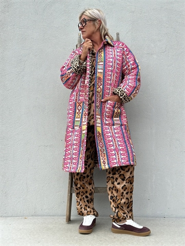 GASPAR Bruxelles Quilt Coat 2507509 Pink 